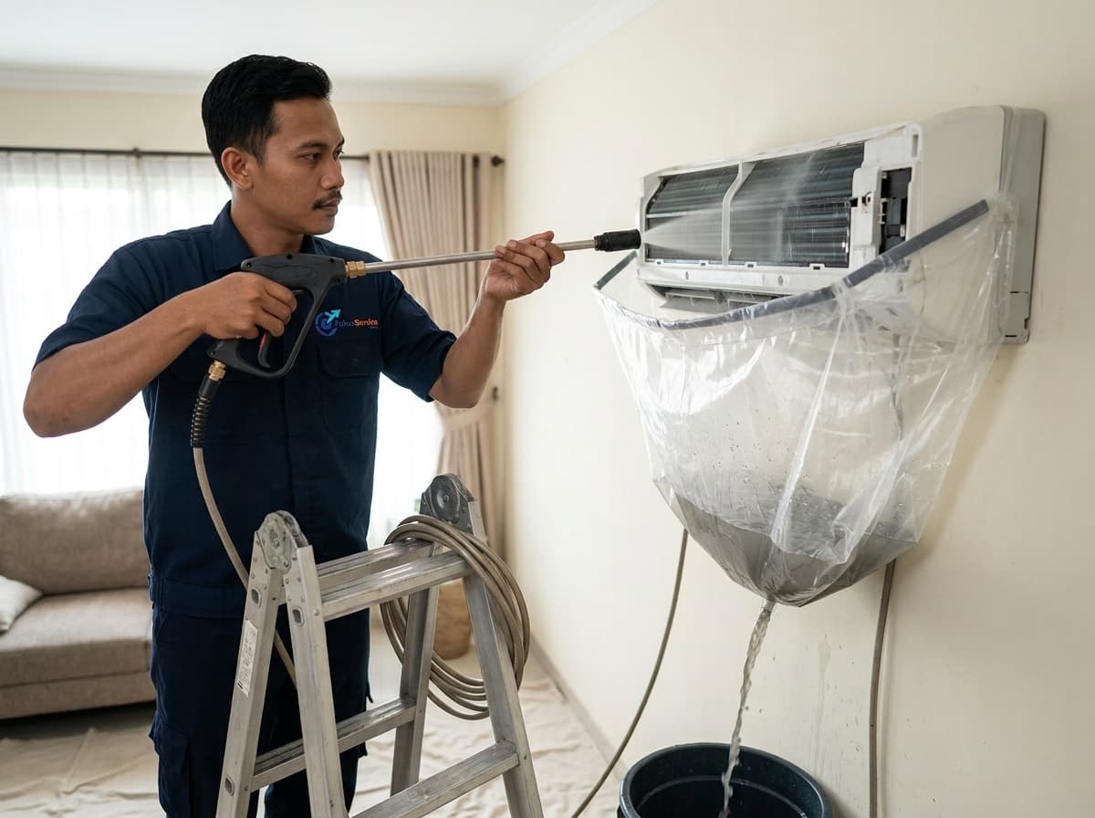 Cuci & Service AC Split 1.5 PK