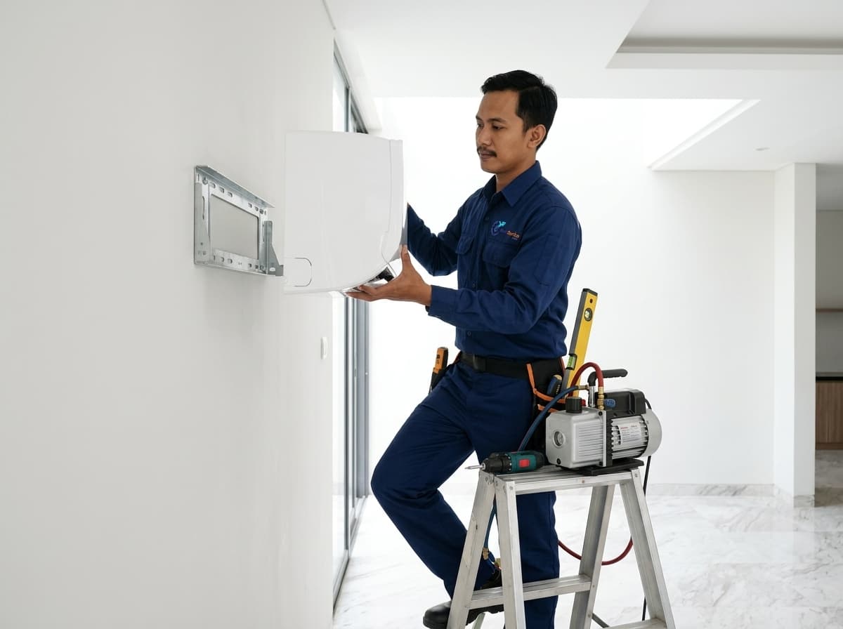 Instalasi Bongkar Pasang AC Inverter